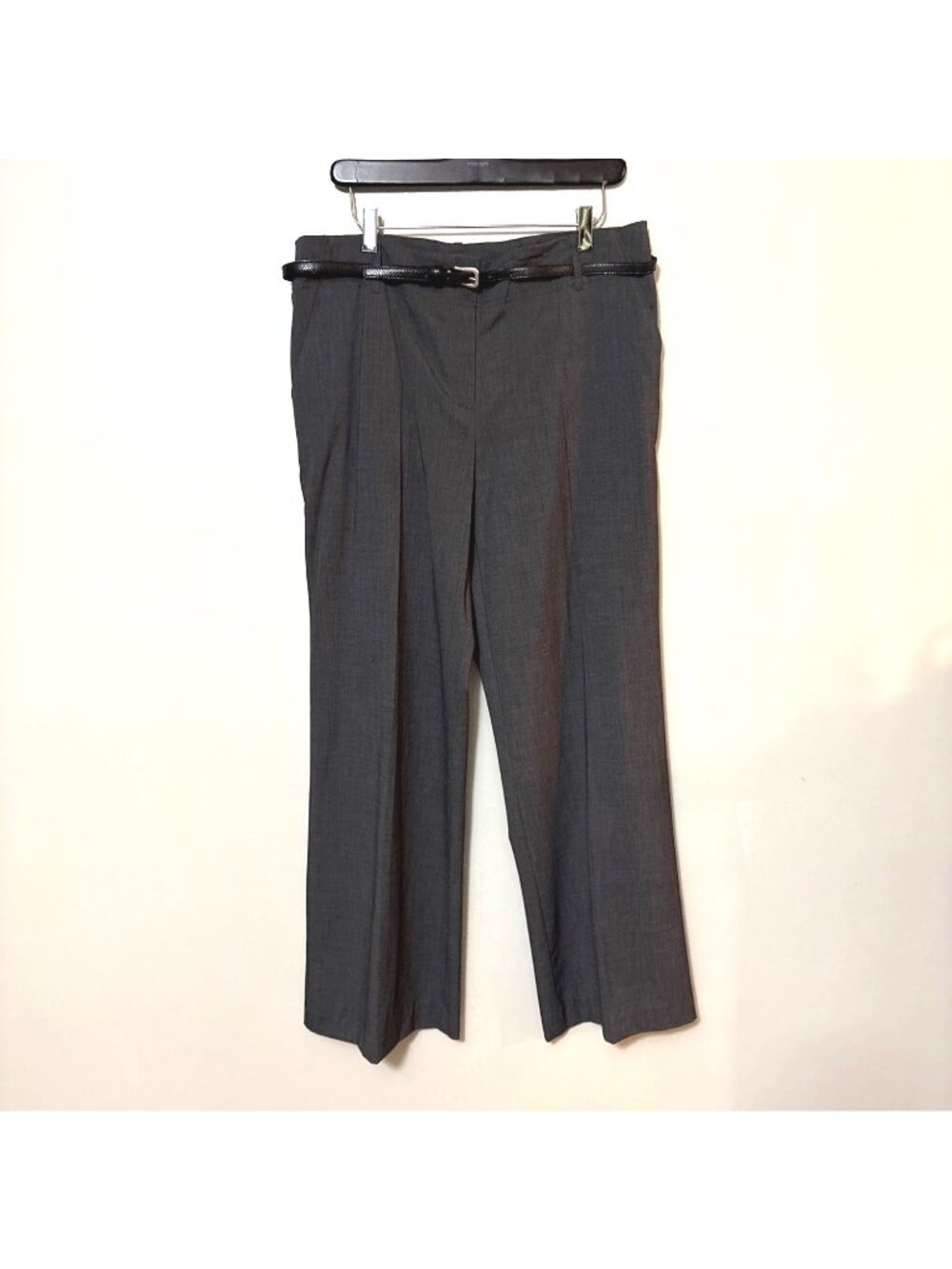 George size 12 career pants with skinny belt see pics